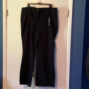 Black stretch dress pants